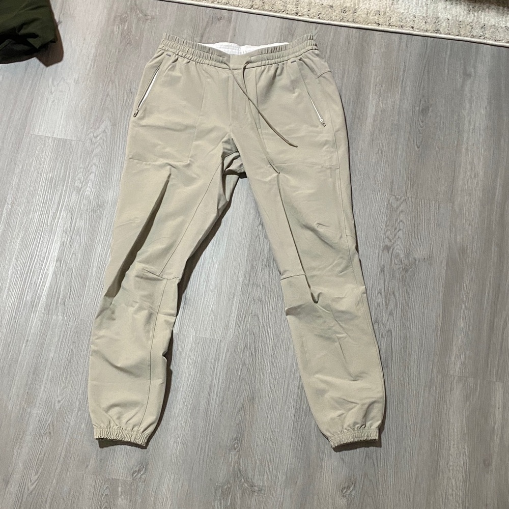 lululemon athletica Men's Light Tan Joggers